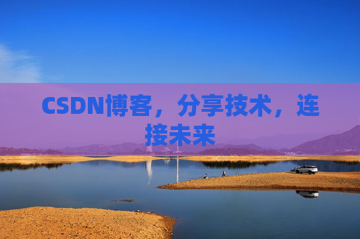 CSDN博客，分享技术，连接未来